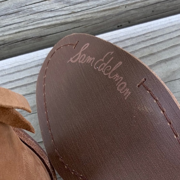 SAM EDELMAN Packer Leather Booties NWOT - Picture 6 of 8